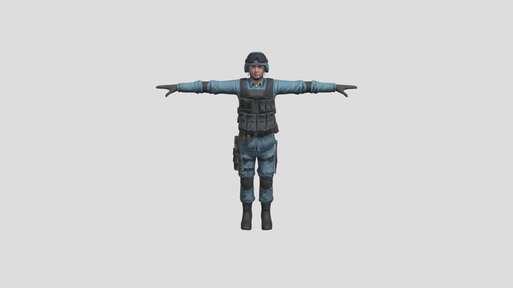 SWAT 3D Model