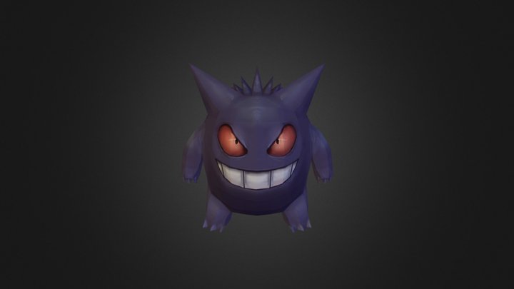 Gengar 3D Model