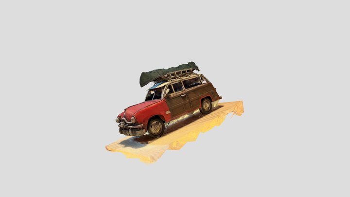 Vintage_Model Example by (Carlos) 3D Model