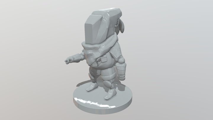 Titanfall 2 Jester toy 3D Model