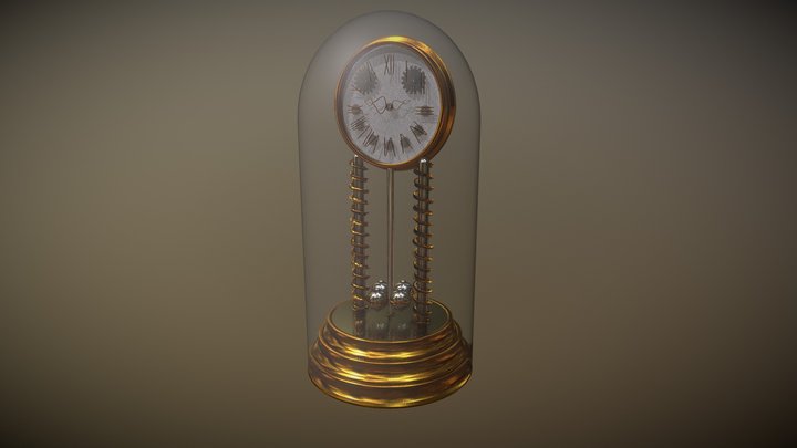 Clock_Rail 3D Model