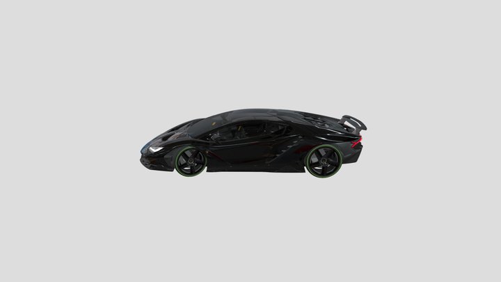 lamborghini_centenario_lp-770_interior_sdc 3D Model