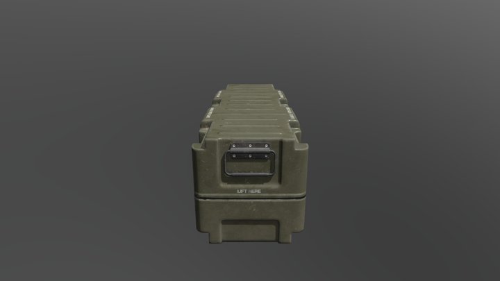 CargoCrate.obj 3D Model