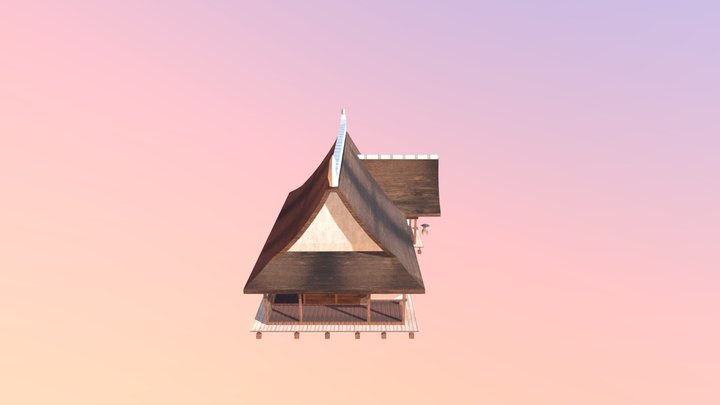 japanese house 3D Model