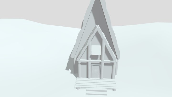 Nordic Lodge 3D Model