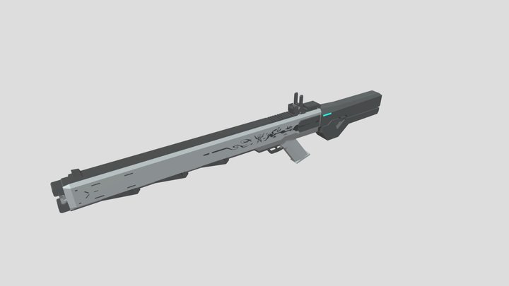 Fiammetta's gun 3D Model