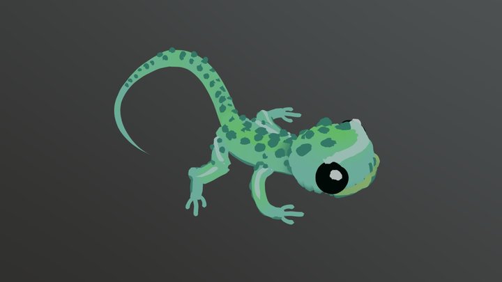 Lizzard 3D Model
