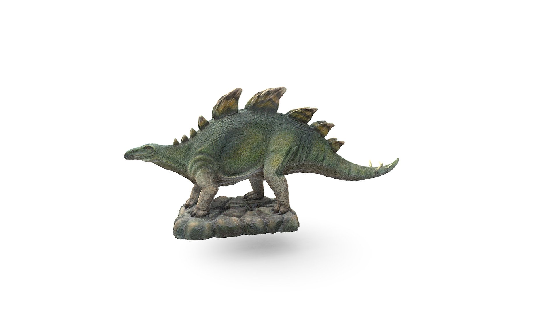 Stegosaurus Statue Life Size 6.7 FT, image size:1920x1080