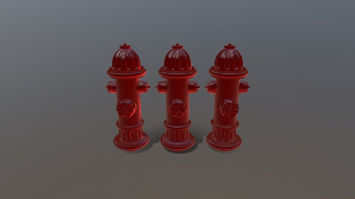Feuerhydrant 3 3D Model