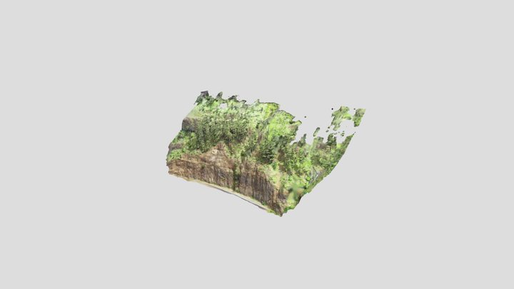 Hwy 224 Rock Cut v2 3D Model