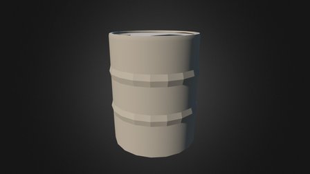 Broken Barrell 3D Model