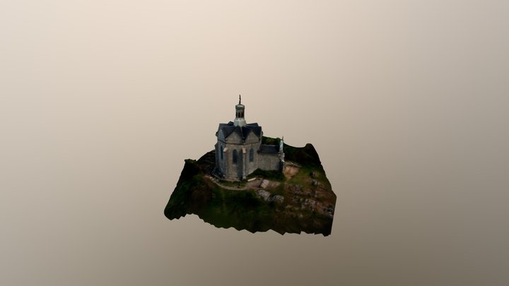 Chapelle du Mont Saint Michel - Curienne 73 3D Model