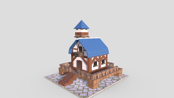 Proyecto final casa exterior. 3D Model