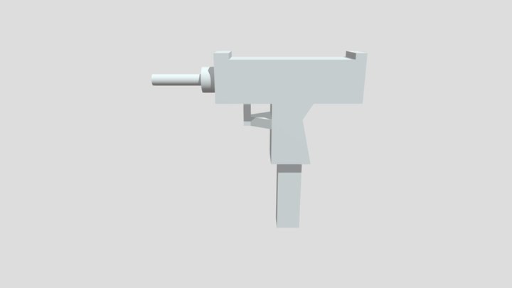Uzi 3D Model