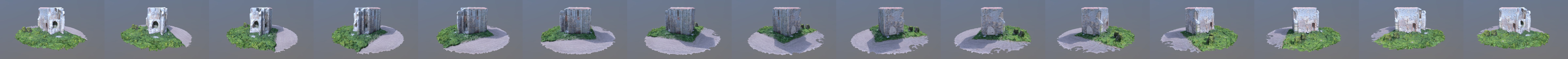 Bromholm North Transept 3D Model