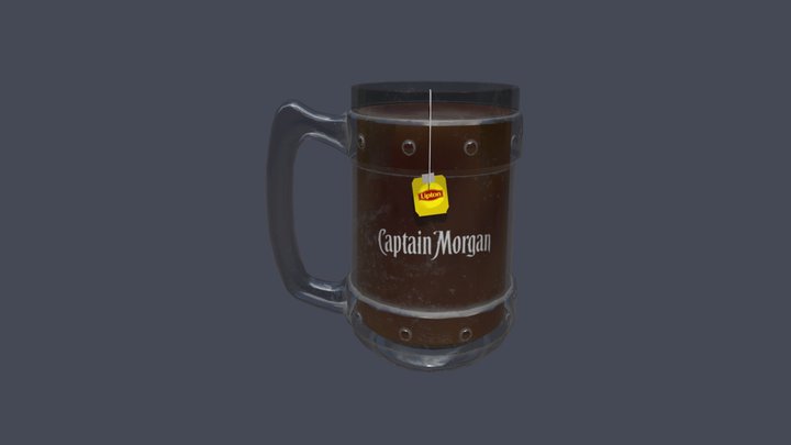 Cup of tea 3D Model