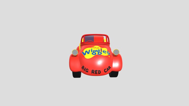 The Wiggles - Big Red Car (1997-1999) 3D Model
