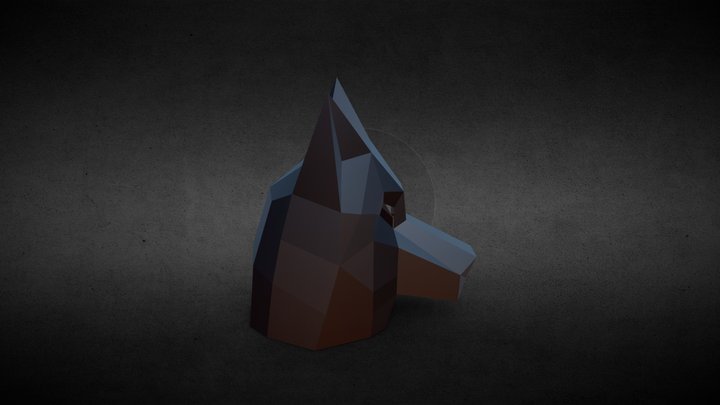 Wolf Mask 3D Model