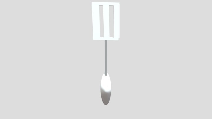 Simple spatula 3D Model