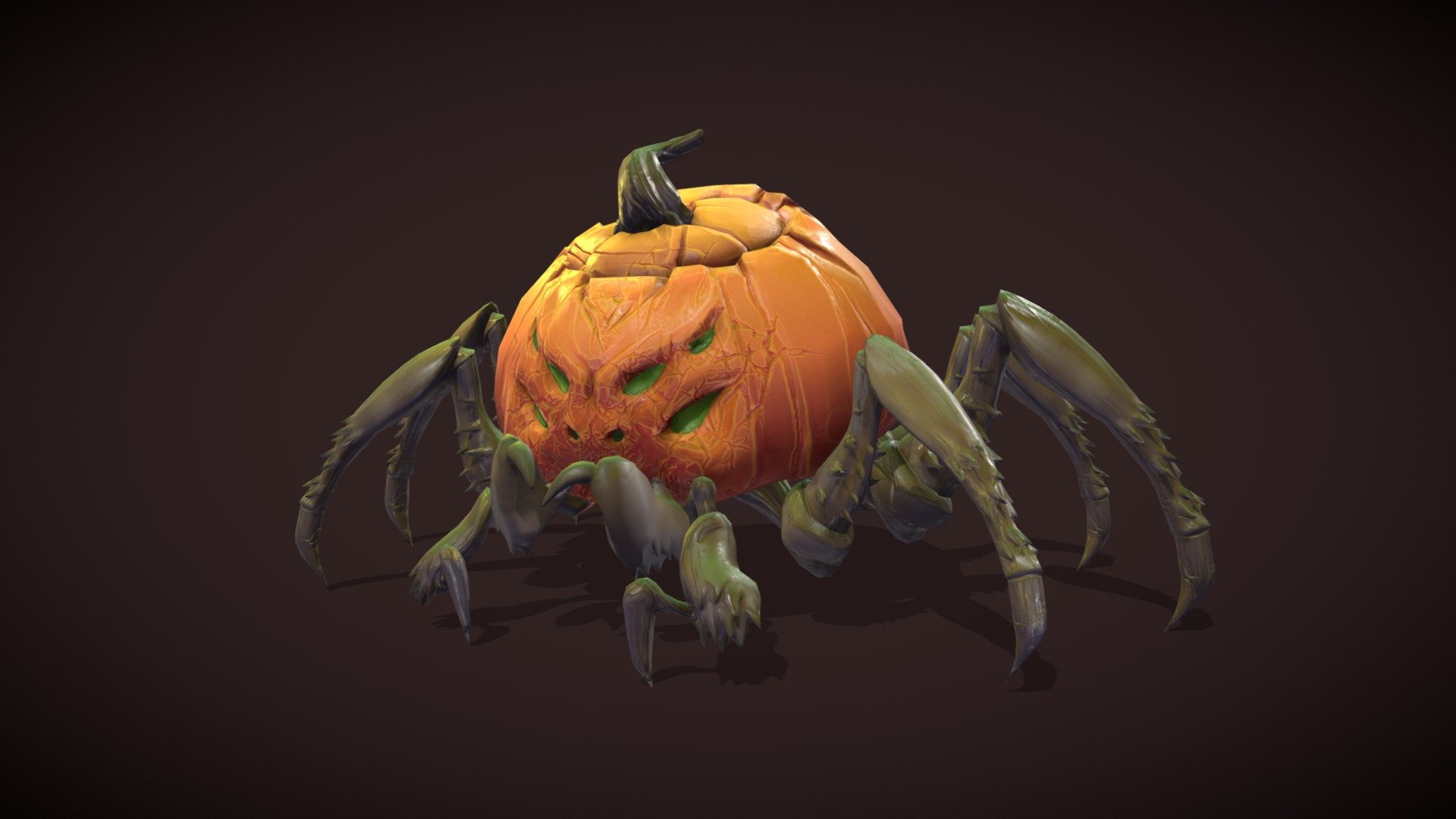 PumpkinAnimation - 3D model by Jerry Gibbons (G Squared Art ...