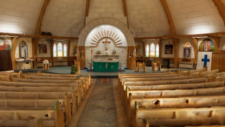 Igloo Church, Inuvik, NT, Canada 3D Model