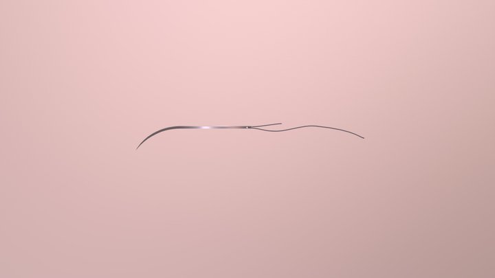 針線 3D Model