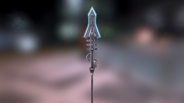 Eldar spear V1 3D Model