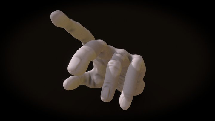 Body: Hand Pose 3D Model