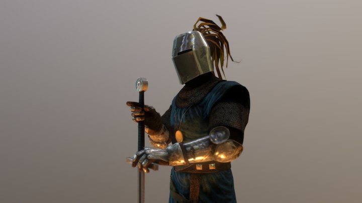 Moonstone Knight: Sir Godber 3D Model