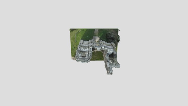 Abbaye Mont Saint-Eloi 3D Model