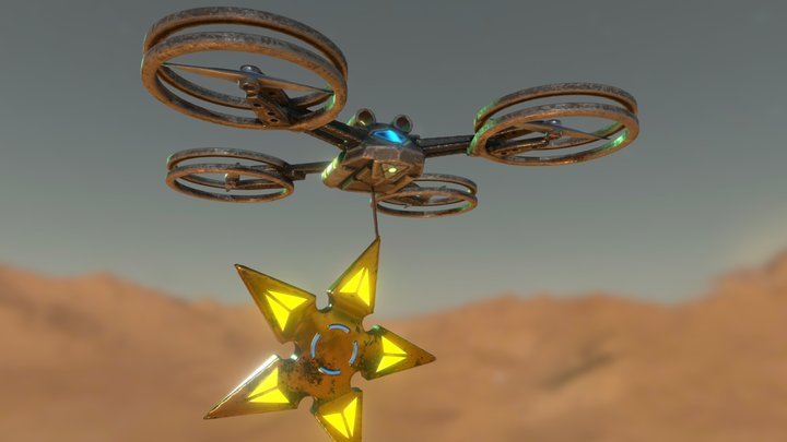 Drone 3D Model
