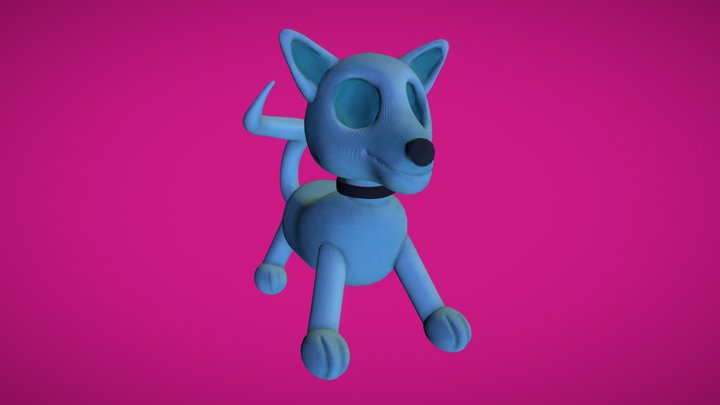 Dog 3D Model