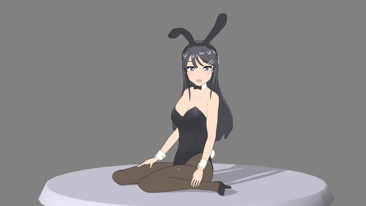 Mai Sakurajima - Seishun Buta Yarō 3D Model