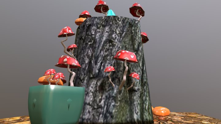 Yuhas_Grace_CGT116Plant 3D Model