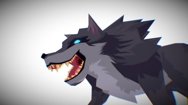 Prehistoria Wolfdog - Secret of Evermore 3D Model