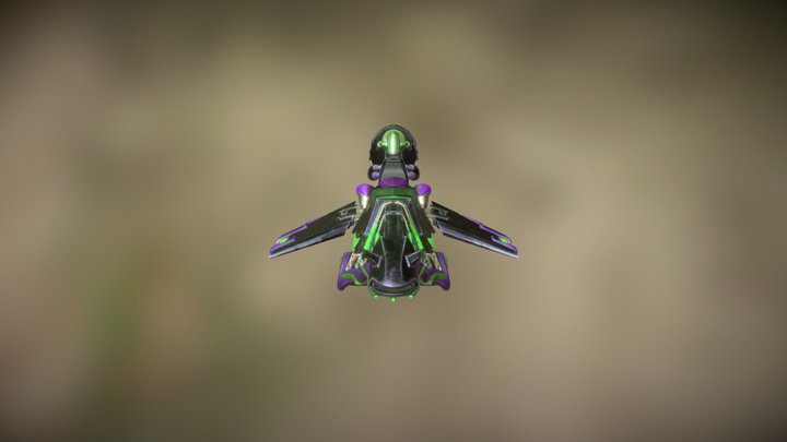 Sluggulon Speeder 3D Model
