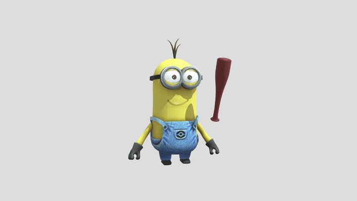 Roblox Minion BaseBall 3D Model