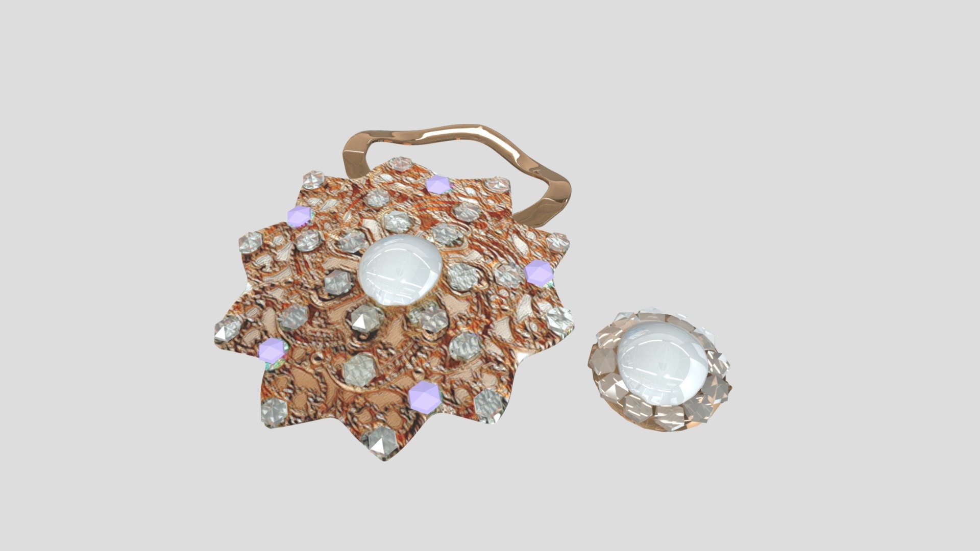 DIANAA SHAWL CLIP WITH BABY PIN