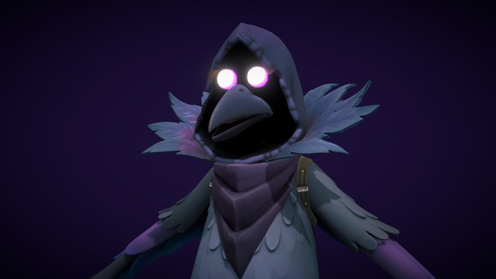 Fortnite - Corvus (FK, IK, Fixed Rig) 3D Model