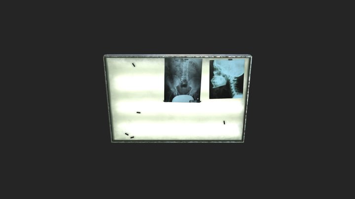 Fallout 3 X-Ray Light Box Variant 3 3D Model