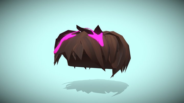 Bubble Gum Hair Roblox/UGC 3D Model