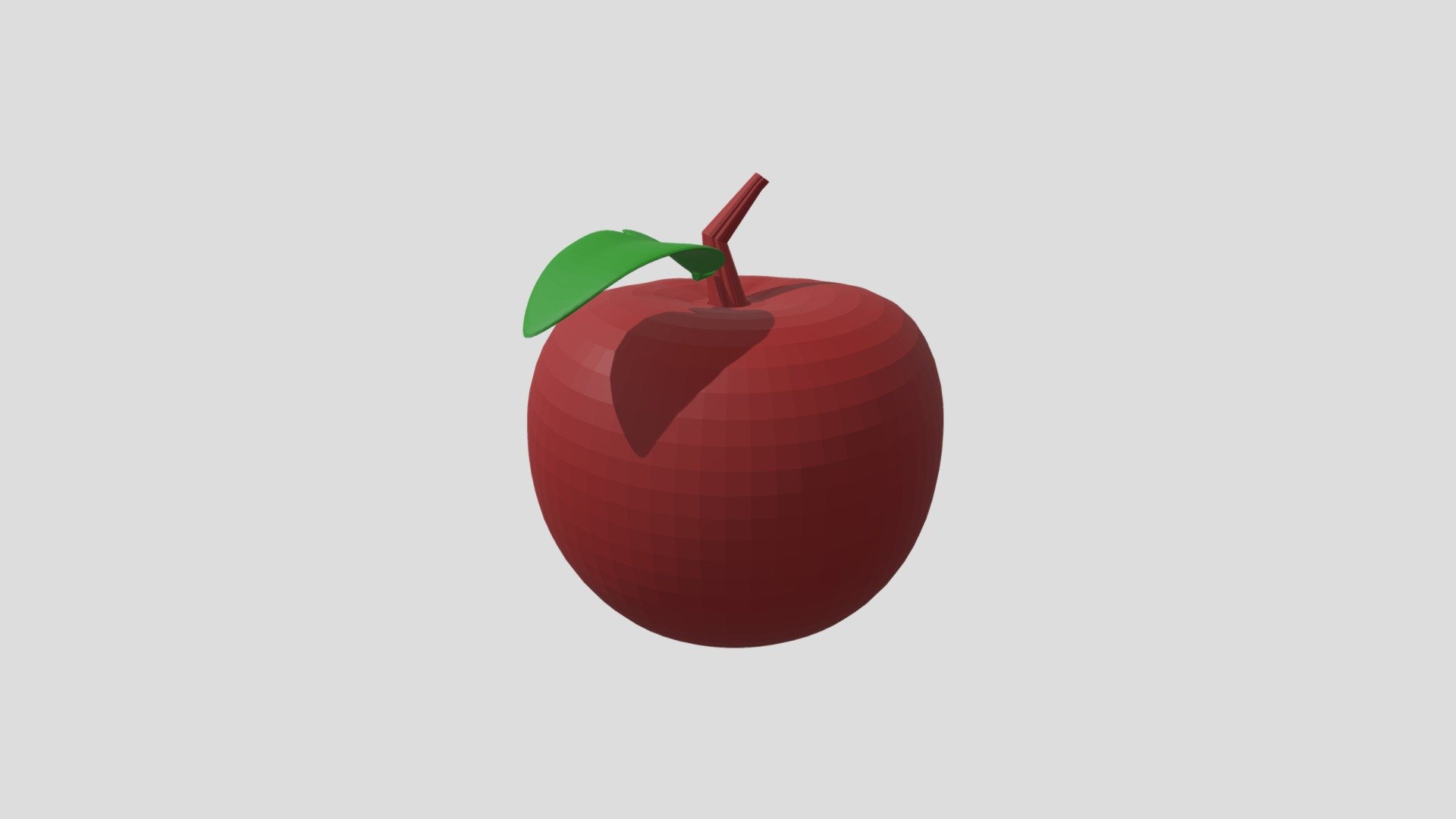 apple - 3D model by komal (@komalmehmood) [5bc1329] - Sketchfab