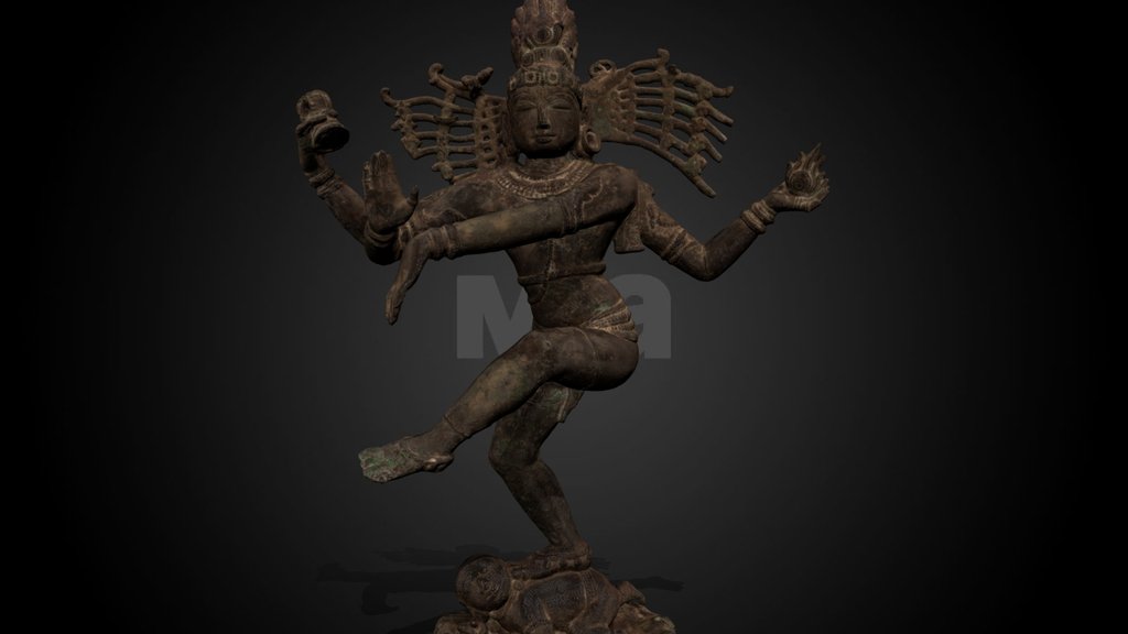 Shiva Nataraja (after conservation), c. 1100 CE