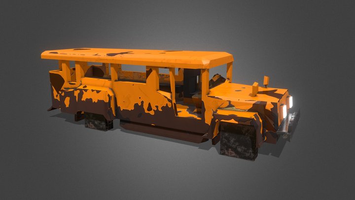 School bus 3D Model