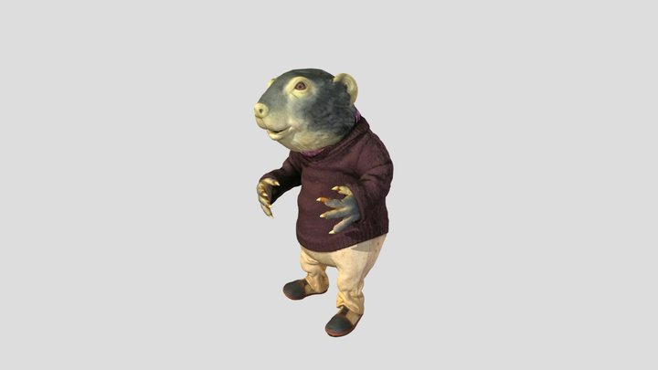 Ratty 3D Model