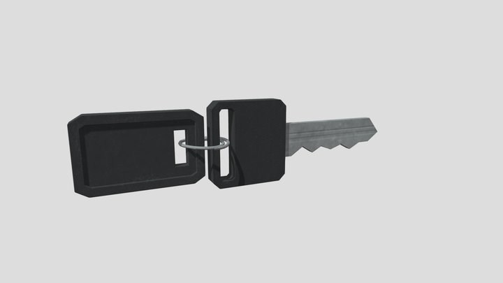 A Key 3D Model