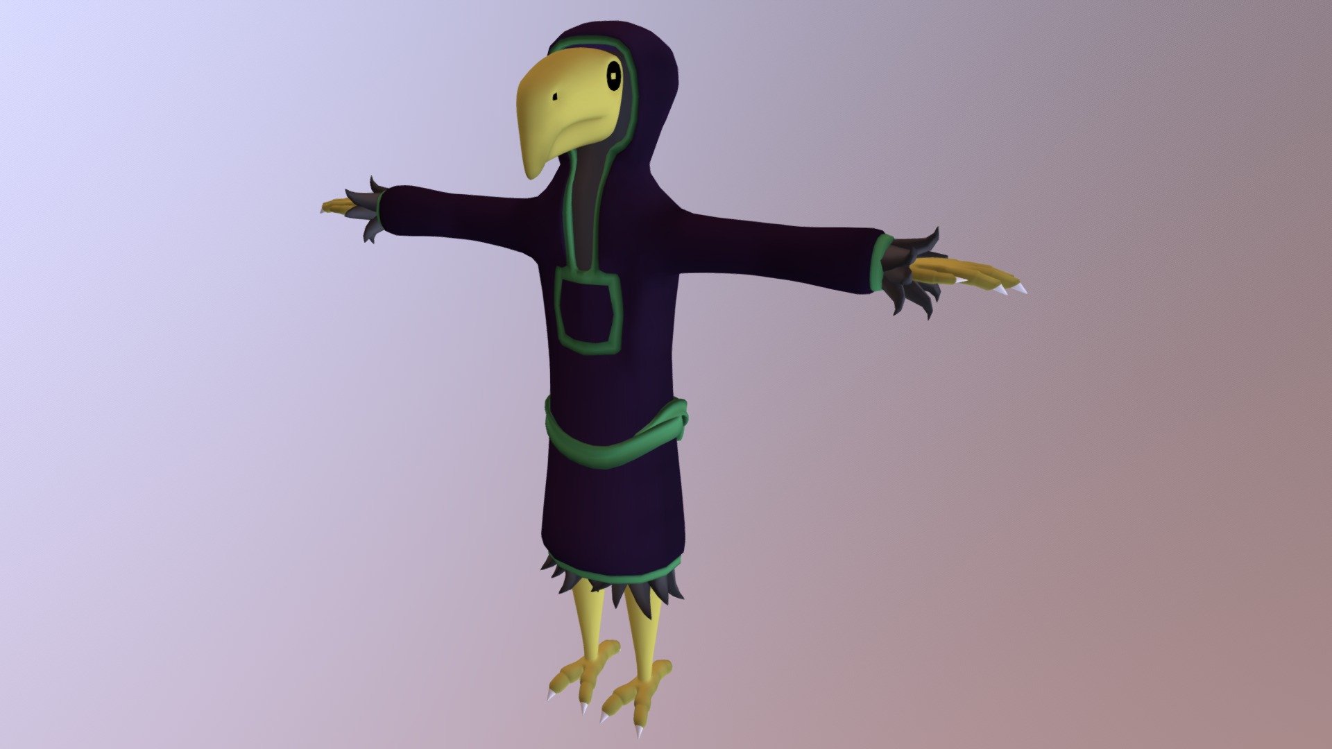 Vulture Acolyte (hyper light drifter) - Download Free 3D model by ...