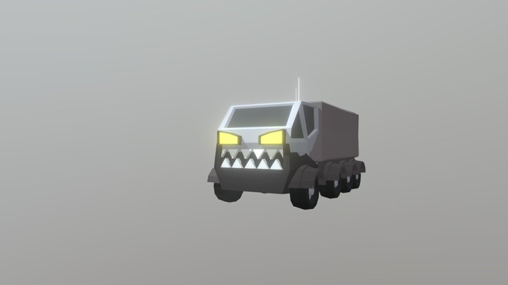 Evil car 3 3D Model