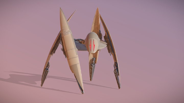 Vulture Droid 3D Model
