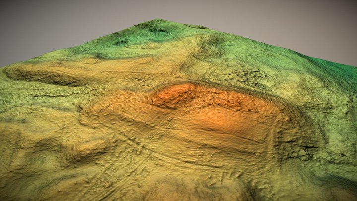 Jakiškių piliakalnis (Lithuania) – Gratis 3D-model STL
